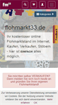 Mobile Screenshot of flohmarkt33.de